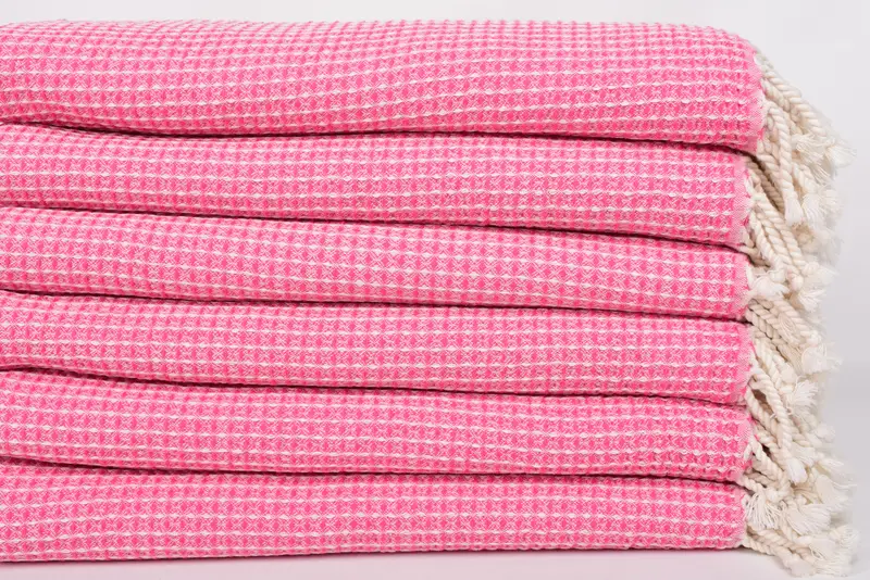 Luxury towel, Custom Wedding Gift, Custom Wedding Gift From Bridesmaid, 68x36 Cotton Waffle Towel, Turkish Towel USA, Boyfriend Christmas Gift - 3