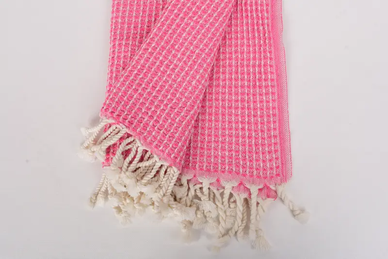 Luxury towel, Custom Wedding Gift, Custom Wedding Gift From Bridesmaid, 68x36 Cotton Waffle Towel, Turkish Towel USA, Boyfriend Christmas Gift - 6