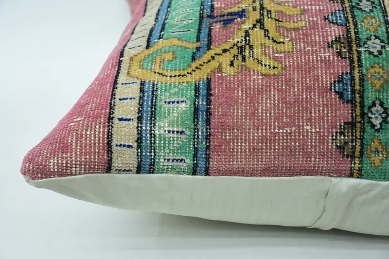 32x32 Beige Pillow, Kilim Cushion Sham, Sofa Pillow Sham, Throw Kilim Pillow, Luxury Pillow Case, Turkish Kilim Pillow, Pillow Cover - 5
