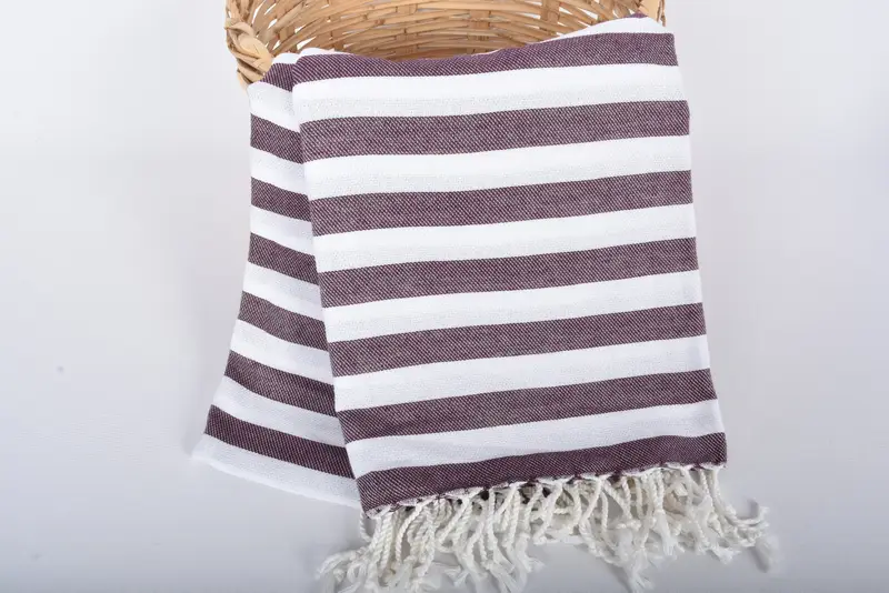 Bachelorette Party Gifts, Bachelorette Favors Beach, Family Gift, Wedding Gifts Towel, Personalized Beach Towel, 68x40 Cotton Striped Towel - 5