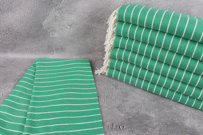 Sand-Resistant Peshtemal, Monogrammed Beach Towel, Gift For Mom, Pool Towels, Quick-dry peshtemal, 70x40 Cotton Striped Towel, Custom Beach Towel - 2