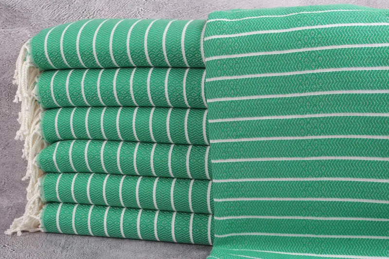 Sand-Resistant Peshtemal, Monogrammed Beach Towel, Gift For Mom, Pool Towels, Quick-dry peshtemal, 70x40 Cotton Striped Towel, Custom Beach Towel - 1