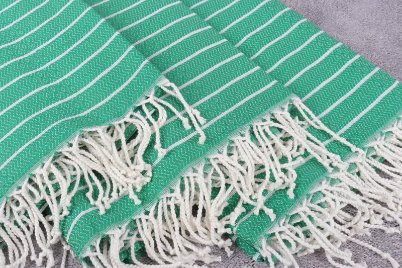 Sand-Resistant Peshtemal, Monogrammed Beach Towel, Gift For Mom, Pool Towels, Quick-dry peshtemal, 70x40 Cotton Striped Towel, Custom Beach Towel - 5