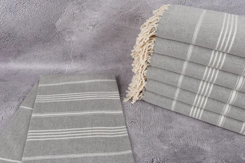 Cute Beach Towel, Turkish hand towel, Turkish Towel Beach, 70x40 Cotton Striped Towel, Bachelor Party Favors, Bachelorette Party Decorations - 2