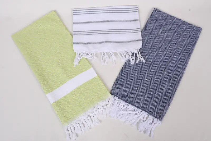Gedenkgeschenk, 40x20 Baumwollset 12 Handtuch, dekoratives Handtuch, türkisches Handtuch, personalisiertes Handtuch, türkisches Handtuch, Reisehandtuch - 6