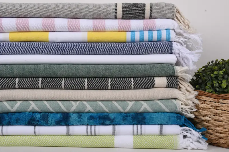 Gedenkgeschenk, 40x20 Baumwollset 12 Handtuch, dekoratives Handtuch, türkisches Handtuch, personalisiertes Handtuch, türkisches Handtuch, Reisehandtuch - 2