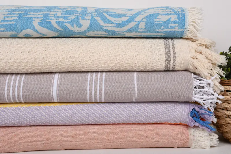 80x60 Cotton Set of 5 Towel, Beach Bachelorette Party Decorations, Bachelorette Gifts, Bedspread, Personalized Blanket, Bachelor Gifts - 3