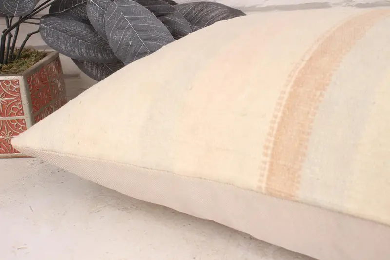 Interior Designer Pillow, Turkish Kilim Pillow, 16x24 White Pillow Cover, Boho Pillow, Cushion Cover, Personalized Gift Pillow Pillow Case - 6