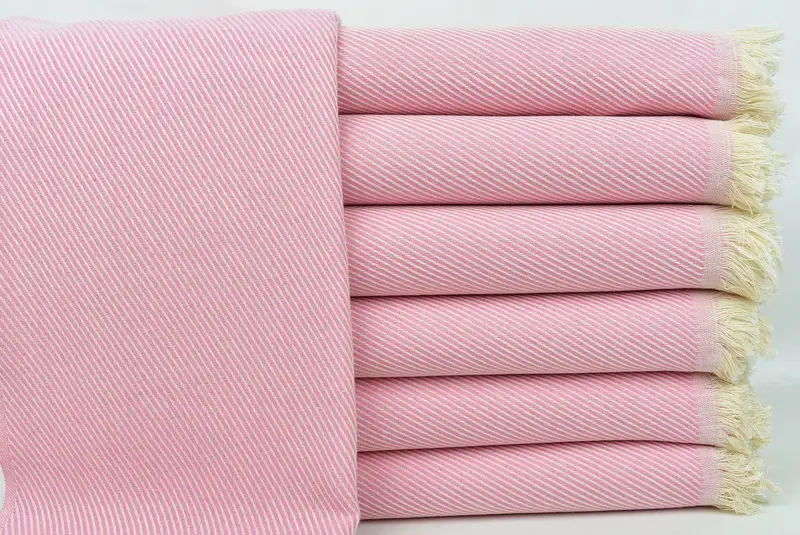 70x36 Cotton Striped Towel, Organic towel, Girls Weekend Favors, Beach towel, Bulk Order Towel, Peshtemal, Gift For The Home Decor, Bridesmaid Gift - 1