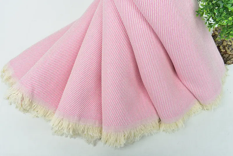 70x36 Cotton Striped Towel, Organic towel, Girls Weekend Favors, Beach towel, Bulk Order Towel, Peshtemal, Gift For The Home Decor, Bridesmaid Gift - 4