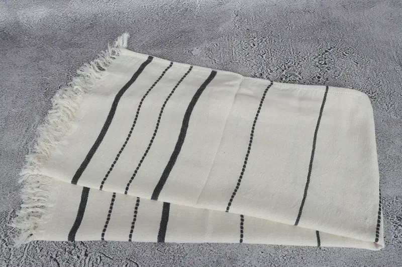 Turkish Hand Towel, Decorative Towel, Bridesmaid Gift, Personalized Dish Towel, Bride Gift, Wedding Gift, 36x18 Cotton Striped Towel, Gift For Her - 6