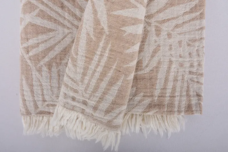 Bathroom Towel, Beach Towel Gift, Quick-dry towel, Unique Wedding Gift, 64x40 Cotton Floral Patterned Towel, Housewarming Gift, Sand-free towel - 6