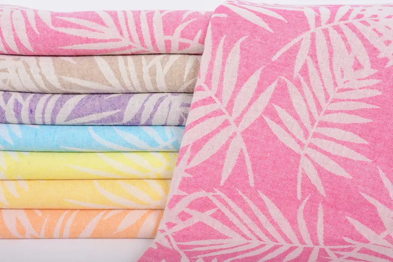 Bathroom Towel, Beach Towel Gift, Quick-dry towel, Unique Wedding Gift, 64x40 Cotton Floral Patterned Towel, Housewarming Gift, Sand-free towel - 2