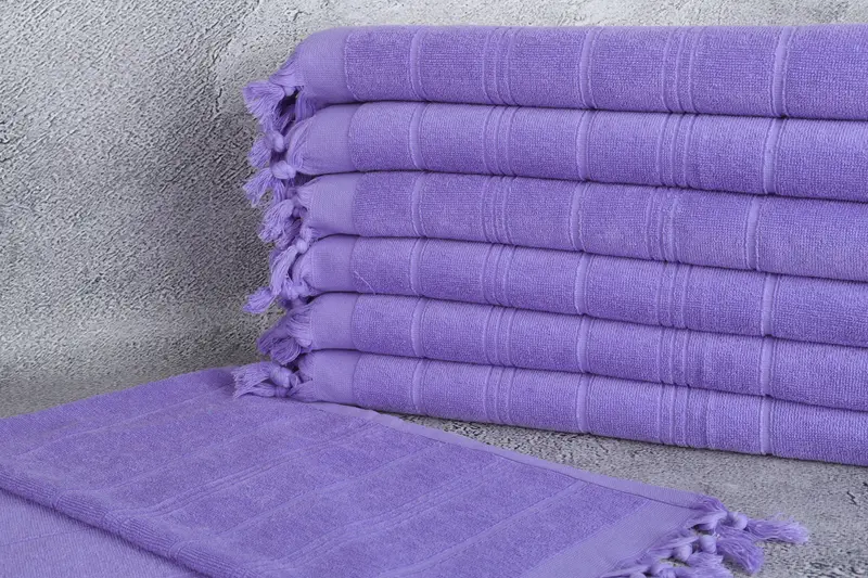 40x18 Cotton Striped Terry Towel, Personalized Kitchen Towel, Bathroom Towels, Personalized Wedding Gift For Couple, Travel Towel, Custom Hand Towel - 2