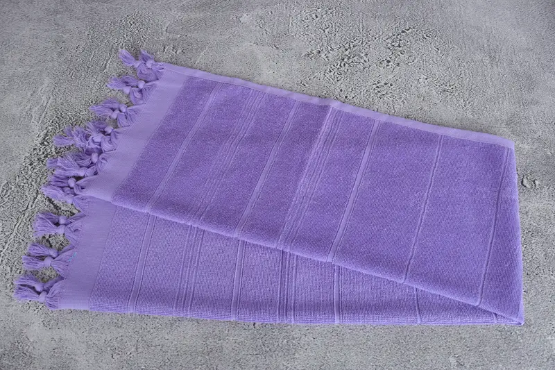 40x18 Cotton Striped Terry Towel, Personalized Kitchen Towel, Bathroom Towels, Personalized Wedding Gift For Couple, Travel Towel, Custom Hand Towel - 6