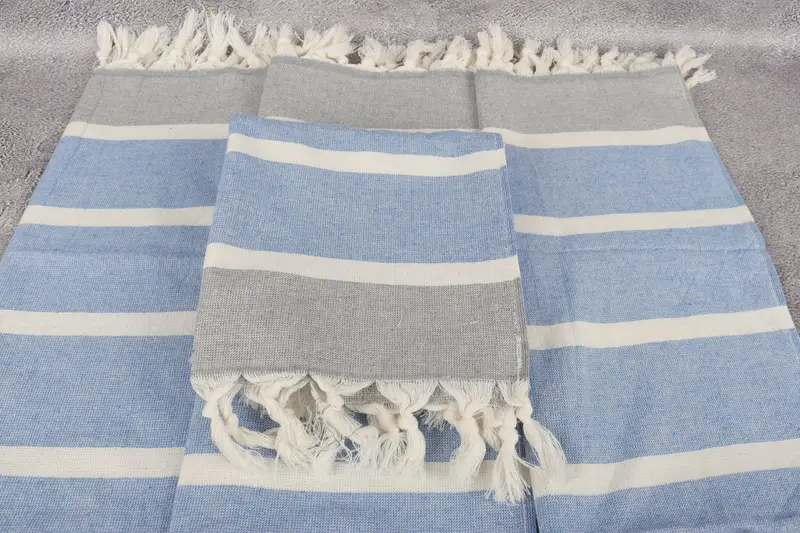 Home Decor Gifts, 36x18 Cotton Striped Towel, Personalized Turkish Towel, Kitchen Towel, Wedding Gift, Personalized Kitchen Towel, Best Friend Gift - 4
