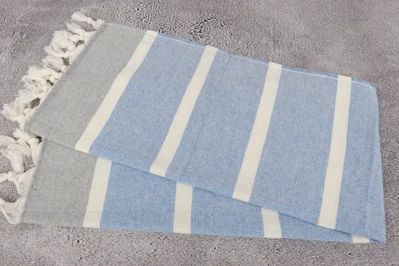 Home Decor Gifts, 36x18 Cotton Striped Towel, Personalized Turkish Towel, Kitchen Towel, Wedding Gift, Personalized Kitchen Towel, Best Friend Gift - 6