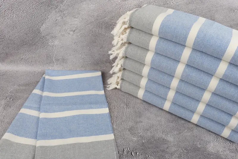 Home Decor Gifts, 36x18 Cotton Striped Towel, Personalized Turkish Towel, Kitchen Towel, Wedding Gift, Personalized Kitchen Towel, Best Friend Gift - 2