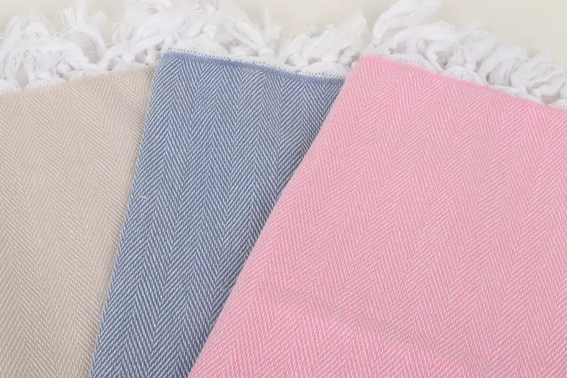 Mother Of The Groom Gift, Turkish Hand Towel, Monogram Kitchen Towel, Wedding Gift, 36x18 Cotton Herringbone Towel, Xmas Gifts, Custom Turkish Towel - 6