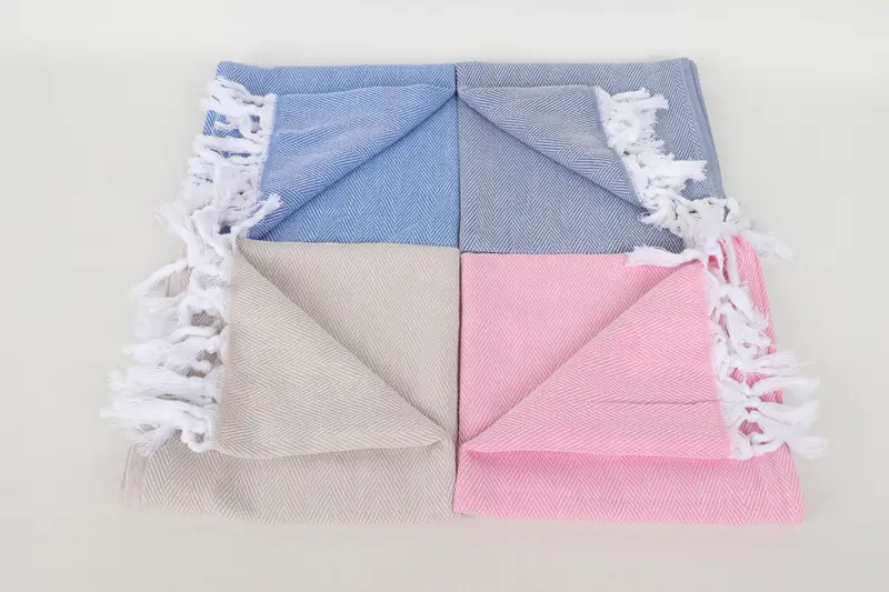 Mother Of The Groom Gift, Turkish Hand Towel, Monogram Kitchen Towel, Wedding Gift, 36x18 Cotton Herringbone Towel, Xmas Gifts, Custom Turkish Towel - 4