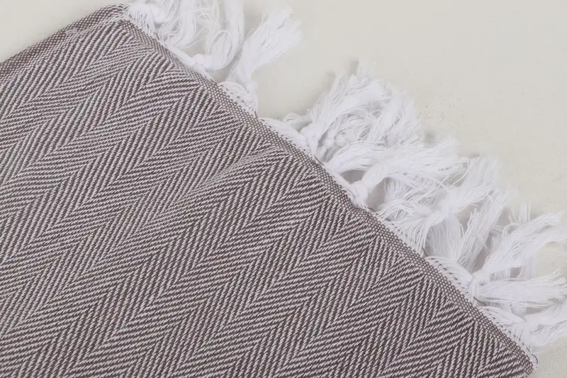 Mother Of The Groom Gift, Turkish Hand Towel, Monogram Kitchen Towel, Wedding Gift, 36x18 Cotton Herringbone Towel, Xmas Gifts, Custom Turkish Towel - 7