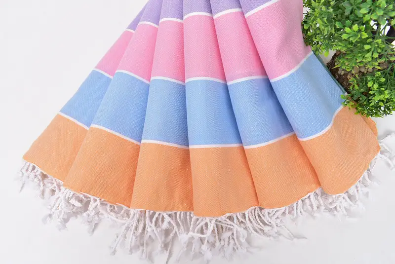 Bridal Shower Gift, Peshtemal Towel, Personalize Gift, 70x40 Cotton Striped Towel, Florida Bachelorette Party Favors, Bachelor Towel, Gift For Him - 4