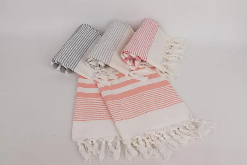 Travel Towel, Personalized Gifts, Bridesmaid Favors, Best Friend Gift, Wedding Favors, Personalized Kitchen Towel, 36x18 Cotton Striped Terry Towel - 4