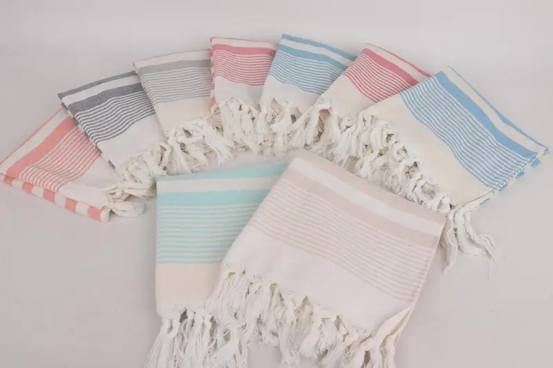 Travel Towel, Personalized Gifts, Bridesmaid Favors, Best Friend Gift, Wedding Favors, Personalized Kitchen Towel, 36x18 Cotton Striped Terry Towel - 3