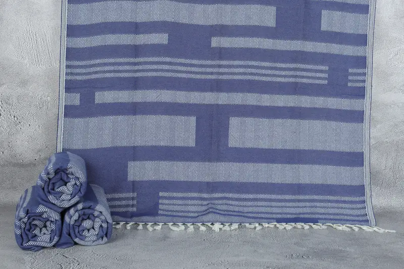 Spa havlu, kişiselleştirilmiş nedime hediyesi, kişiselleştirilmiş Türk havlu, 68x38 pamuklu chevron havlu, sevgililer hediyesi, sevimli plaj havlu, onun için hediyeler - 1