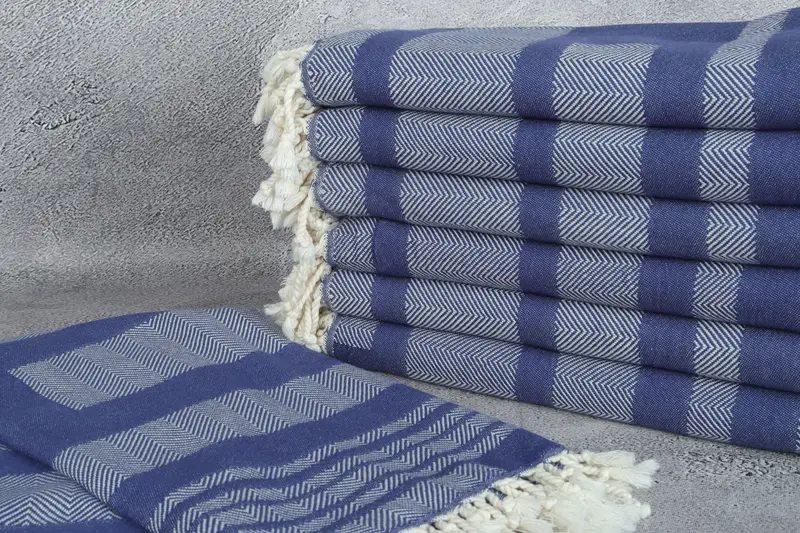 Spa havlu, kişiselleştirilmiş nedime hediyesi, kişiselleştirilmiş Türk havlu, 68x38 pamuklu chevron havlu, sevgililer hediyesi, sevimli plaj havlu, onun için hediyeler - 3