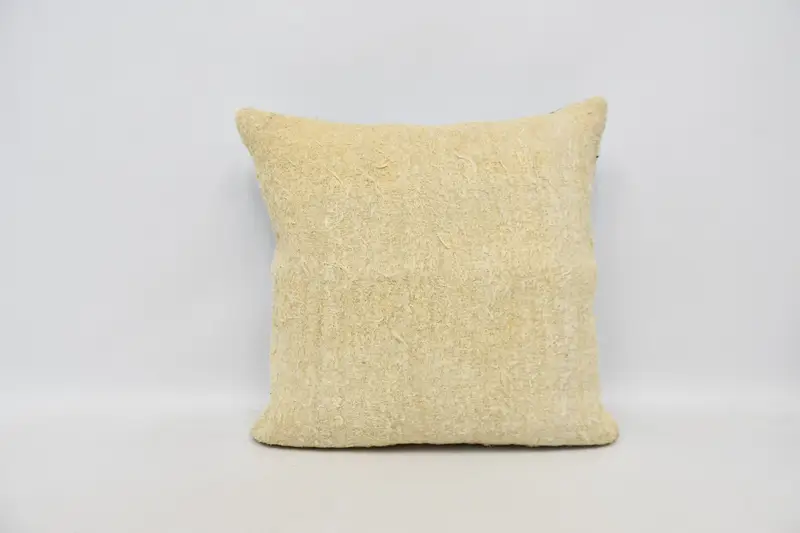 Aesthetic Pillow Cover, Pillow for Couch, Interior Designer Pillow, Kilim Cushion Sham, Cushion, Toss Pillow, 24x24 Beige Pillow Case - 1