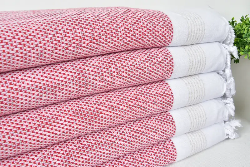70x40 Cotton Striped Towel, Luxury towel, Gift For Bride, Antibacterial Turkish peshtemal towel, Wedding Gift, Kids Beach Towel, Hammam towel - 3