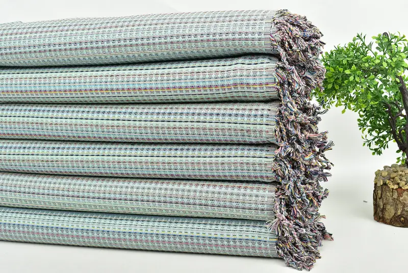 Organic Turkish towel, Lightweight towel, 70x40 Cotton Geometric Towel, Pool Towels, Bathroom Towel, Wedding Gifts Towel, Customized Turkish Towel - 3