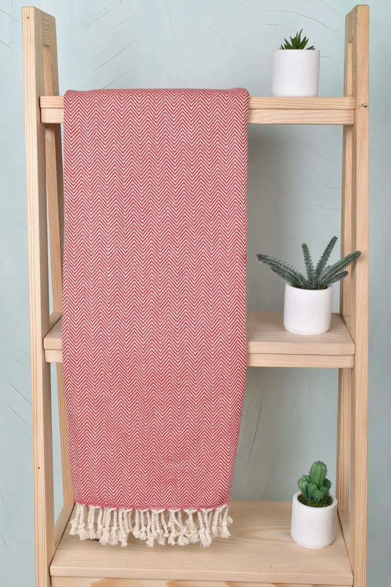 Yoga Towel, 70x40 Cotton Herringbone Towel, Spa Gift Towel, Beach Towel Bulk, Personalized Gift For Him, Hammam towel, Personalized Turkish Towel - 8