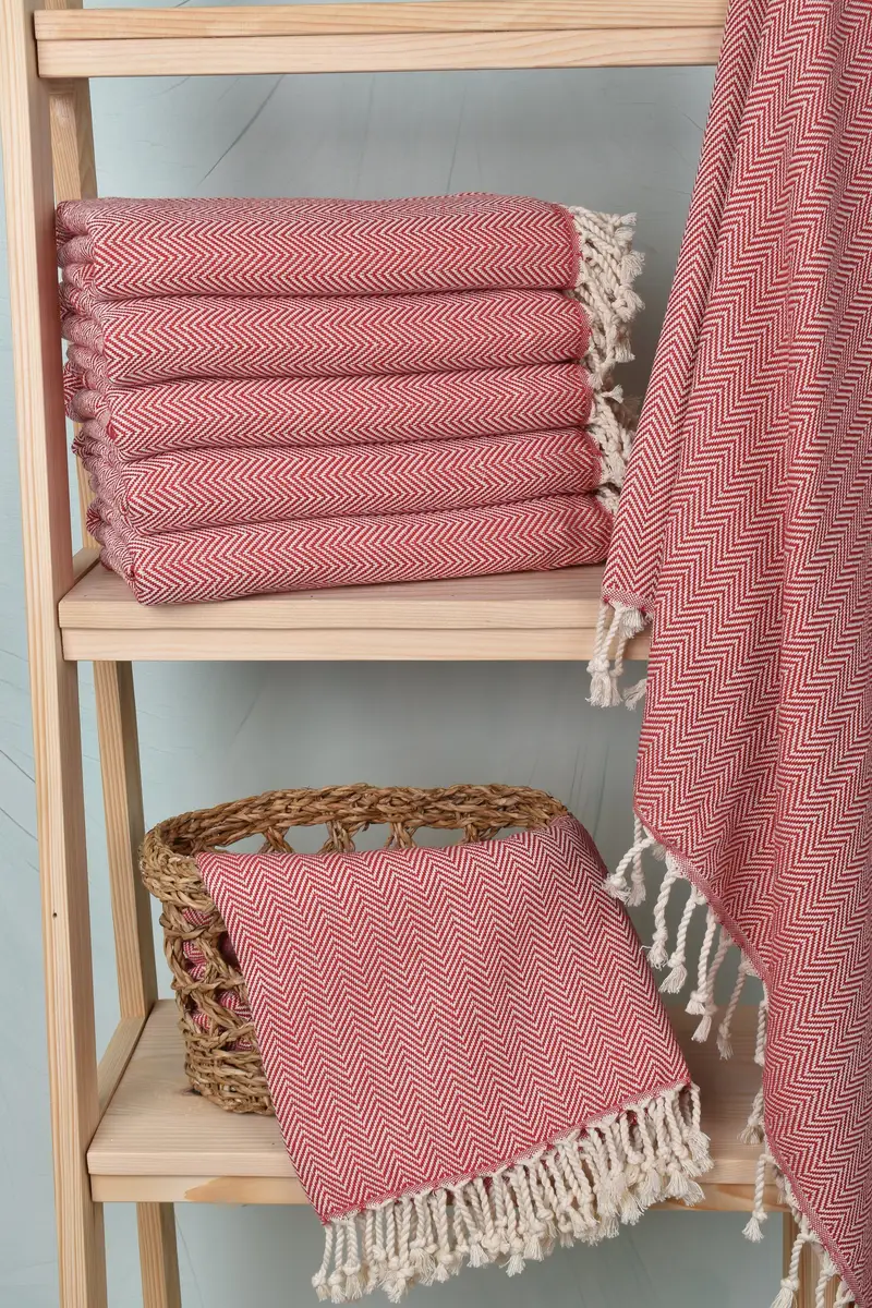 Yoga Towel, 70x40 Cotton Herringbone Towel, Spa Gift Towel, Beach Towel Bulk, Personalized Gift For Him, Hammam towel, Personalized Turkish Towel - 3