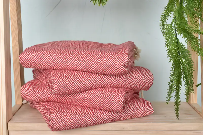 Yoga Towel, 70x40 Cotton Herringbone Towel, Spa Gift Towel, Beach Towel Bulk, Personalized Gift For Him, Hammam towel, Personalized Turkish Towel - 7