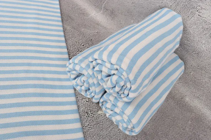 70x40 Cotton Striped Towel, Bridal Shower Gifts, Handmade Turkish Towel, Bachelorette Party Decorations, Large Turkish Towel, Peshtemal Towel - 8