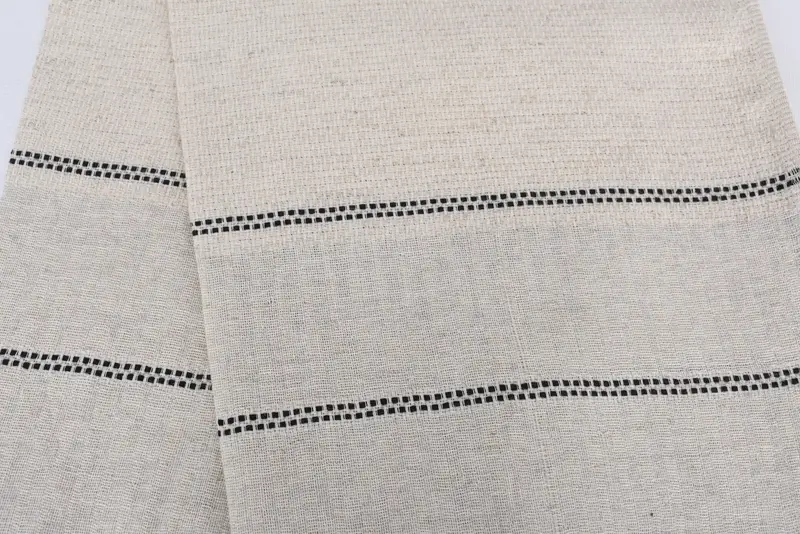 Bachelor Towel, Christmas Gift, Custom Hand Towel, Wedding Gift, 40x20 Linen Striped Towel, Best Friend Wedding Gift, Personalized Hand Towel - 4