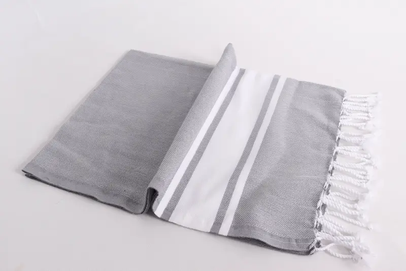 Geschenke für ihn, Hochzeitsgeschenk für Braut, Monogramm Küchentuch, 36x24 Baumwollstreifentuch, Hochzeitsgeschenk, personalisierte Geschenke, Sticktuch - 6