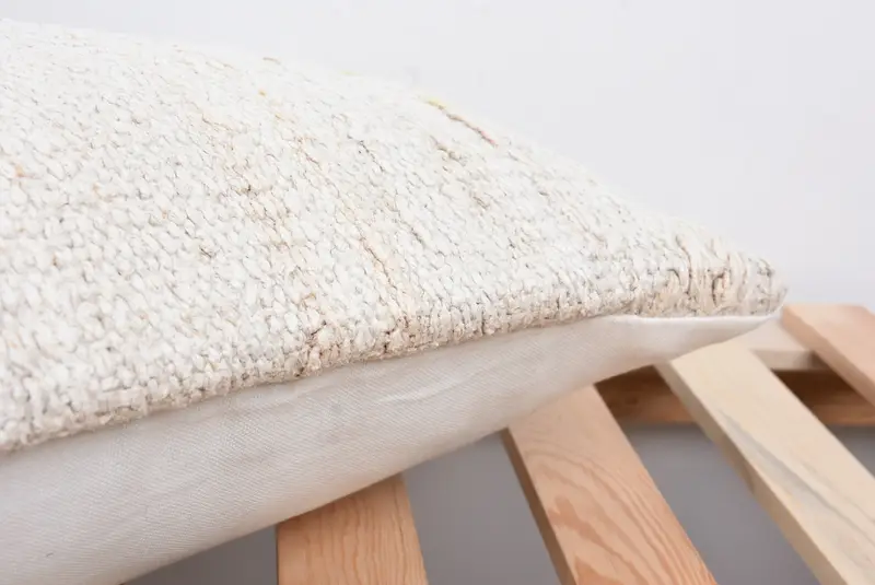 Bed Pillow Cover, Ikat Cushion, 12x20 White Pillow Case, Kilim Pillow Cover, Sofa Pillow Sham, Turkish Kilim Pillow, Throw Kilim Pillow, Cushion - 7