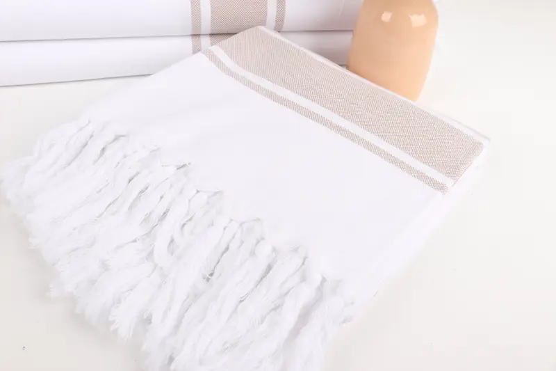 Hammam Towel USA, Hammam towel, 70x40 Cotton Striped Towel, Wedding Gift For Bride, Custom Beach Towel, Bridesmaid Gifts, Best Friend Wedding Gift - 5