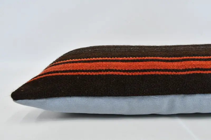 12x36 Brown Cushion Cover, Pillow for Couch, Pillow Sham, Toss Pillow Sham, Interior Designer Pillow, Chair Pillow Cover, Antique Pillows - 6