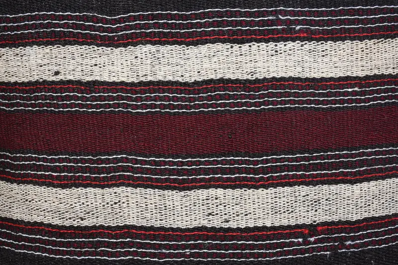 Etnik Yastık Kapağı, Etnik Kilim Halısı Yastığı, 20x20 Kırmızı Yastık Sham, İç Tasarımcı Yastığı, Boho Yastığı, Rahat Atma Yastık Kılıfı, Yastık - 3