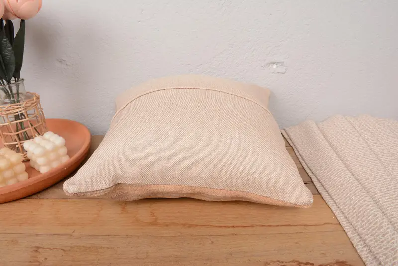 Gift Pillow, Pet Cushion, Pillow for Couch, 14x14 Pink Pillow Case, Turkish Pillow, Cushion Case, Neutral Throw Pillow Sham - 6