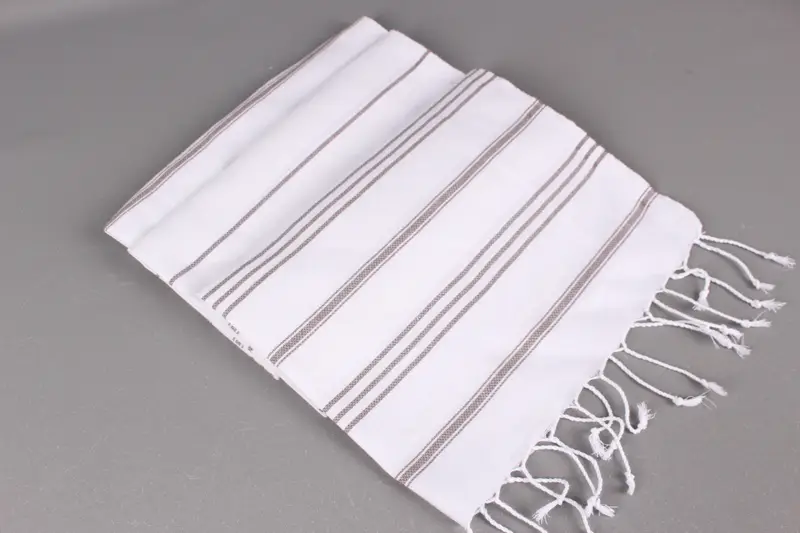 Monogrammed Hand Towel, 40x24 Cotton Striped Towel, Personalized Gifts, Wedding Gift, Embroidery Towels, Spa Towel, Bulk Order Towel, Gift For Him - 7