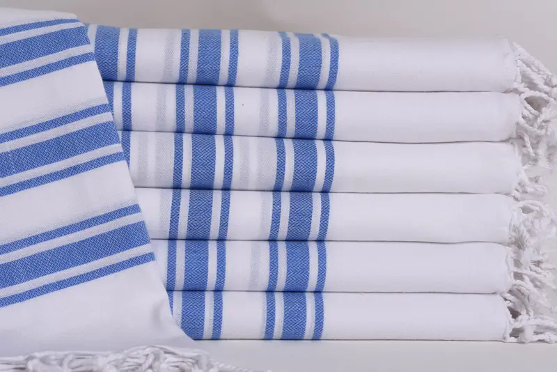 Turkish bath towel, Monogram Turkish Towel, Valentines Day Gift For Him, 70x40 Cotton Striped Towel, Wedding Gifts Towel, Family Gift Basket - 1