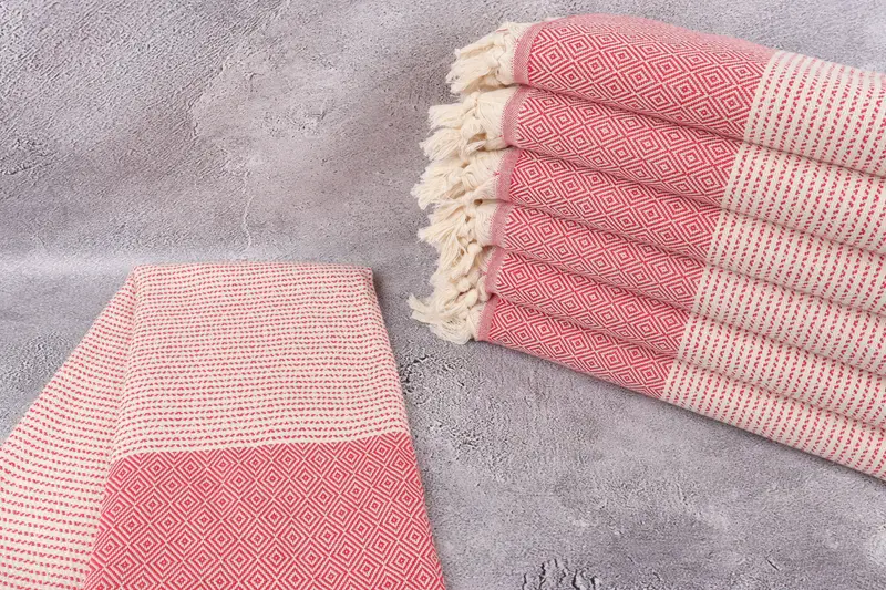 Gift For Boyfriend, Personalized Turkish bath towel for home decor, Summer Gift, Wedding Favors, 70x36 Cotton Diamond Towel, Quick-Dry Beach Towel - 2