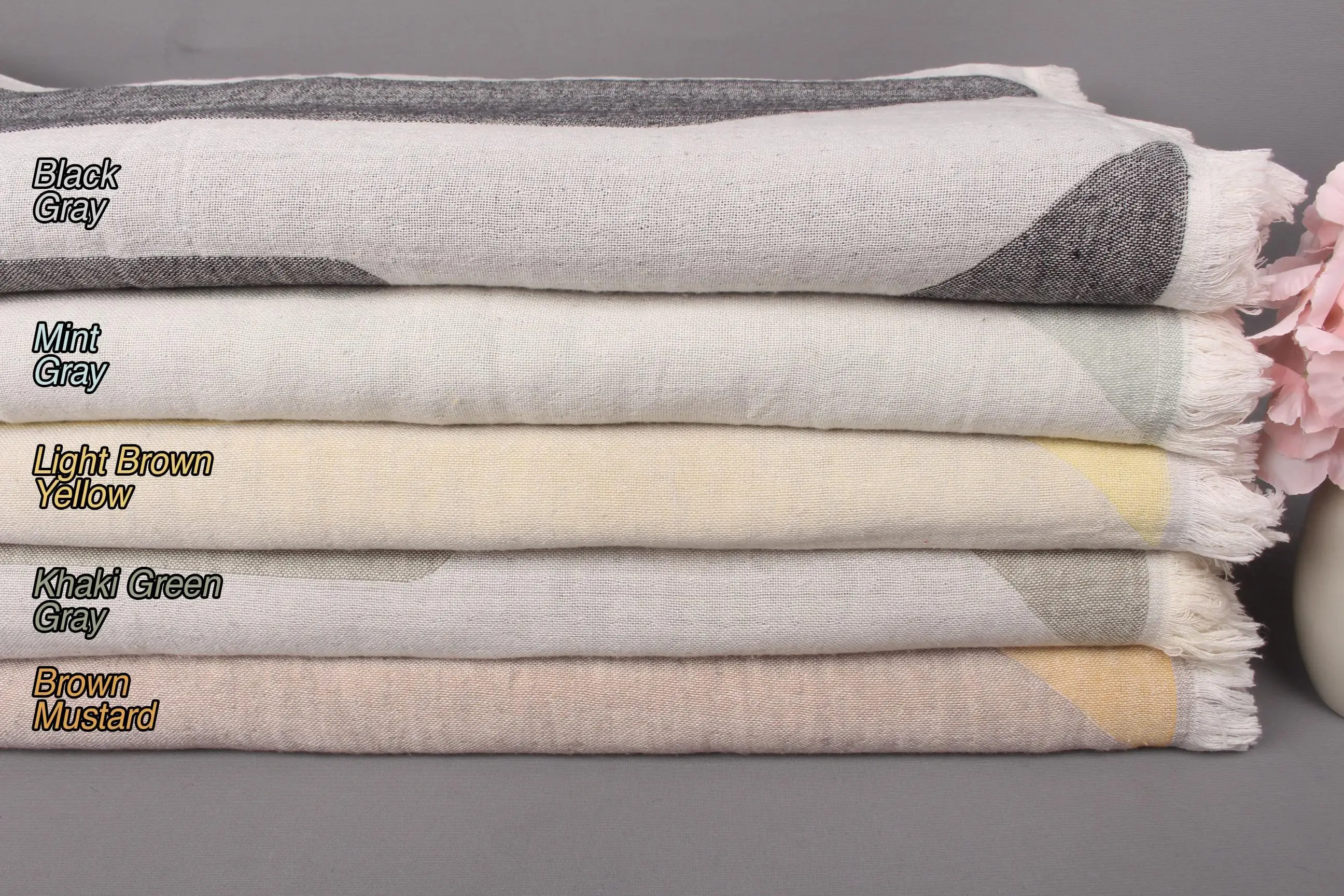 Woven Throw Blanket, Honeycomb Pattern, Organic Cotton, 83x95 Inches - 1