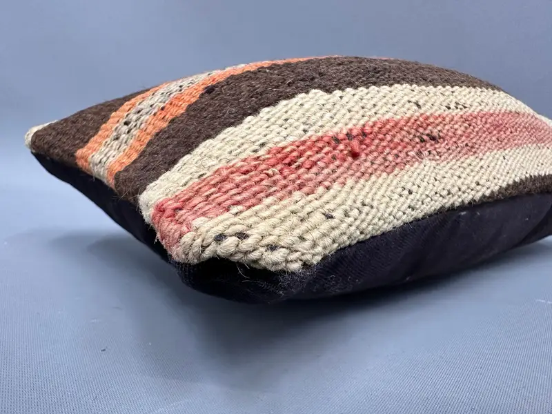 Art Deco Cushion, Pillow for Couch, Interior Designer Pillow, Pillow for Sofa, Cushion, Aesthetic Pillow Sham, 8x16 Brown Pillow Case - 6