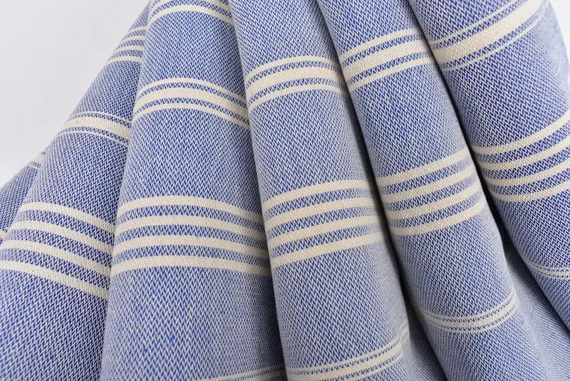 Peshtemal, Bachelorette Party Favors, Yoga Towel, Quick-Dry Beach Towel, 70x40 Cotton Striped Towel, Best Friend Gift, Wedding Hand Made Gift - 5